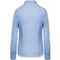 Kariban Chemise popeline manches longues femme  bright_sky
