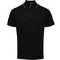 Premier Polo Coolchecker® contrasté pour homme black/purple