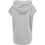 Build Your Brand Ladies Sleeveless Hoody heather_grey