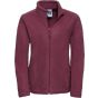 Russell Athletic Ladies´ Full Zip Outdoor Fleece burgundy