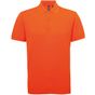Asquith & Fox Polo homme classique polycoton orange