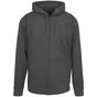 Build Your Brand Basic Basic Zip Hoody charcoal