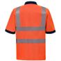 Yoko Polo manches courtes haute visibilité hi_vis_orange