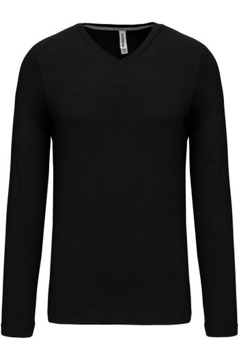 Image produit T-shirt col V manches longues