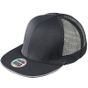 Myrtle Beach Pro Cap Mesh 6 Panel black/light_grey