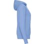 fruit of the loom Ladies classic hooded sweat sky_blue