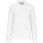 Kariban Polo manches longues homme white