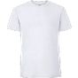 fruit of the loom Iconic 195 ringspun premium T white
