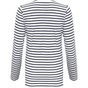 Asquith & Fox T-shirt marinière « coastal » femme à manches longues white/navy