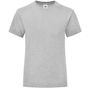 fruit of the loom Girls Iconic 150 T heather_grey