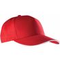 K-up Casquette sandwich contrasté - 5 panneaux red/white