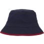 Neutral Reversible Bucket Hat bordeaux