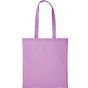 Nutshell Sac de courses en coton avec anses longues lavender