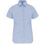 kariban Chemise coton / élasthanne manches courtes femme light_blue