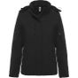 Kariban Parka softshell doublée à capuche pour femme black