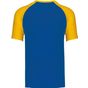 Kariban Baseball - T-shirt bicolore manches courtes royal_blue/yellow
