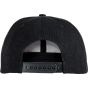Result Bronx Glitter Flat Peak Snapback Cap black/silver