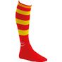 ProAct Chaussettes de sport cerclées PROACT red/yellow