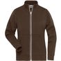 James&Nicholson Ladies´ Doubleface Work Jacket -SOLID- brown
