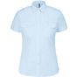 Kariban Chemise pilote manches courtes femme sky_blue