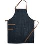 L-merch Apron PU dark_grey/brown