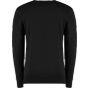 Kustom Kit Arundel Crew Neck Sweater Black