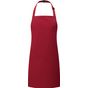 Premier Tablier à bavette pour enfant Colours collection red