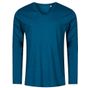 Xo by Promodoro Men´s V-Neck T-Shirt Longsleeve petrol