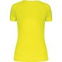 ProAct T-shirt de sport manches courtes col v femme fluorescent_yellow