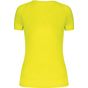 ProAct T-shirt de sport manches courtes col v femme fluorescent_yellow