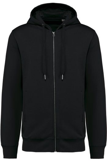 Image produit Sweat-shirt french terry écoresponsable zippé à capuche unisexe