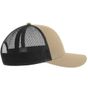 Atlantis Casquette trucker 6 pans BRYCE khaki/black