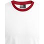 Promodoro Men´s Contrast-T - white/red - M