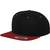 flexfit Classic Snapback 2-Tone Cap black/red