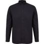 Henbury Men's modern long sleeved oxford - classic fit black