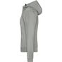 James&Nicholson Ladies´ Hooded Softshell Jacket light_grey/black