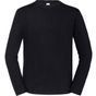 fruit of the loom Iconic 195 Ringspun Premium Long Sleeve T noir