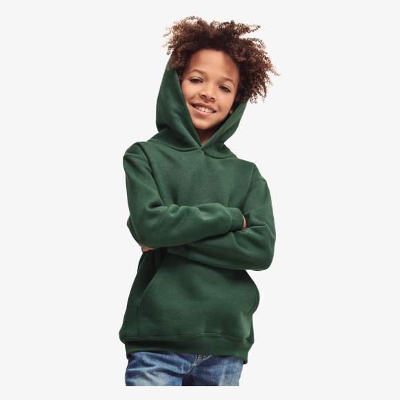 Premium Hooded Sweat Kids fruit of the loom