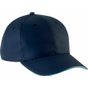 k-up Casquette avec sandwich contrasté - 6 panneaux - navy/sky_blue - taille_unique