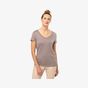 kariban T-shirt Lyocell TENCEL™ col V manches courtes femme - 145 g