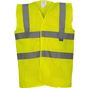 Yoko Gilet haute visibilité à maille ajourée recyclée hi_vis_yellow