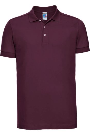 Men's Fitted Stretch Polo