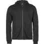 Tee Jays Athletic Hooded Full Zip Sweat black