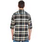 Burnside Woven Plaid Flannel Shirt khaki_check