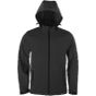 HRM Men´s Hooded Softshell Jacket Dark grey