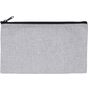 Kimood Pochette zippée recyclée pebble_grey/black_night