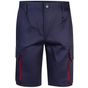 Velilla Bermuda multipoches bicolore - navy/red - 50