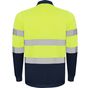 Roly WRK Polaris L/S marine/jaune_fluo