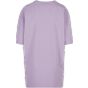 Build Your Brand Ladies Oversized Boyfriend Tee Lilac