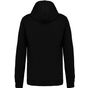 kariban sweat-shirt capuche contrastée femme black/red